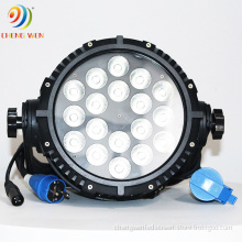 18pcs 10w RGBW LED Par Light Waterproof Par